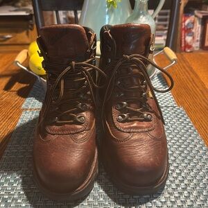 Danner Journeyman Gore Tex Brown Leather Boots - Size 8D